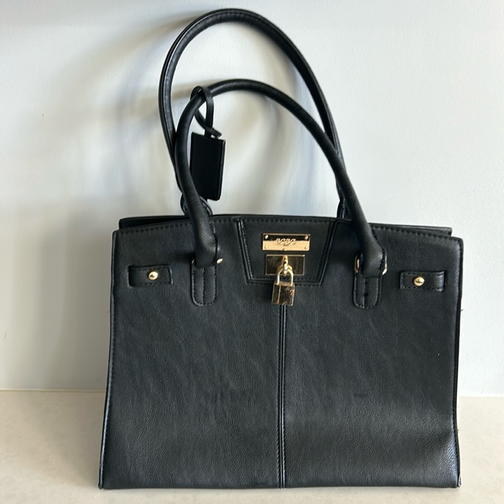 BCBG Paris Chic Story Lock Tote